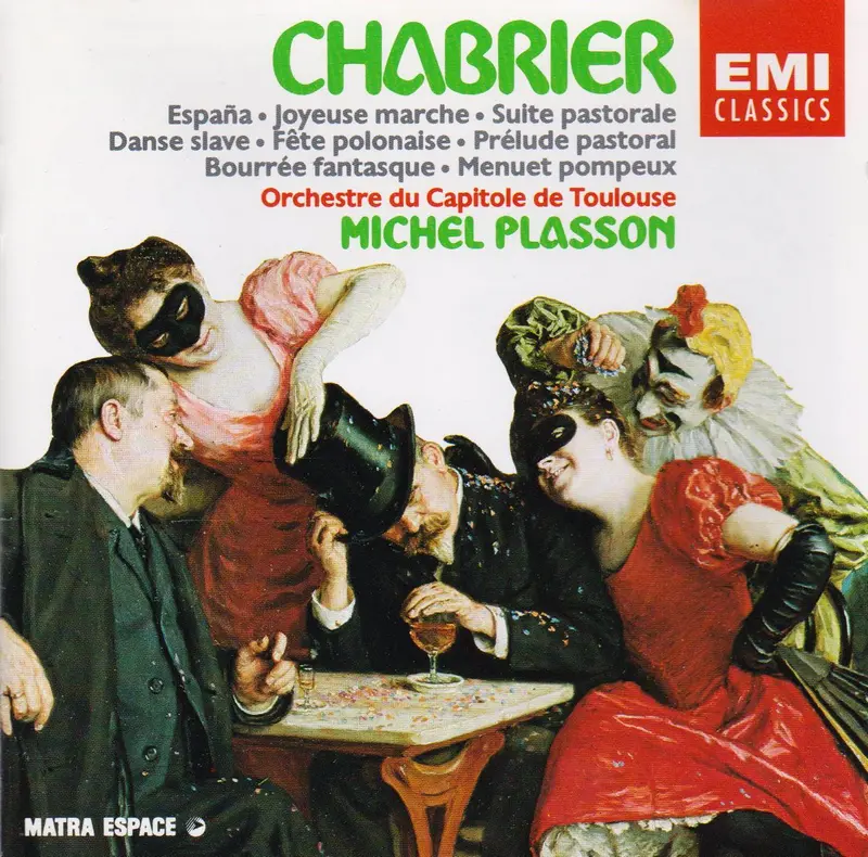 Chabrier - Oeuvres pour Orchestre 2CD EMI (Michel Plasson) - FLAC.webp