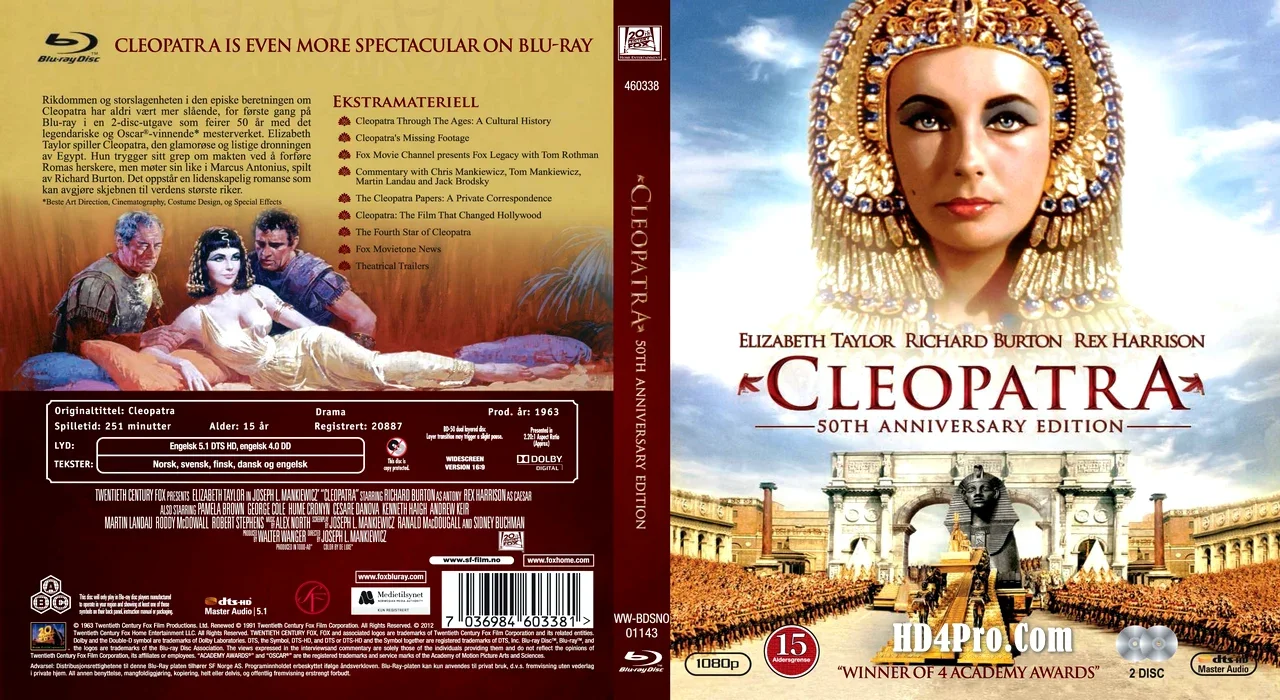 Cleopatra – 50th Anniversary (1963) 2160p x265.webp