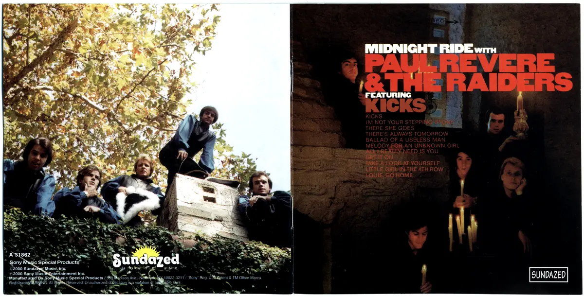 Paul Revere & The Raiders - Midnight Ride (1966) - FLAC.webp