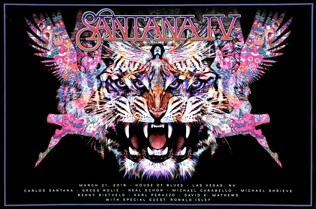 Santana IV -  Live at the House of Blues - Las Vegas (2016) [FLAC].webp