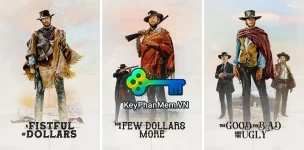 Dollar Trilogy / La Trilogia Del Dollaro (Colonne Sonore Originali) (by Ennio Morricone) - 1989 (1964 / 1965 / 1966) - APE - Nhạc cao bồi kinh điển.